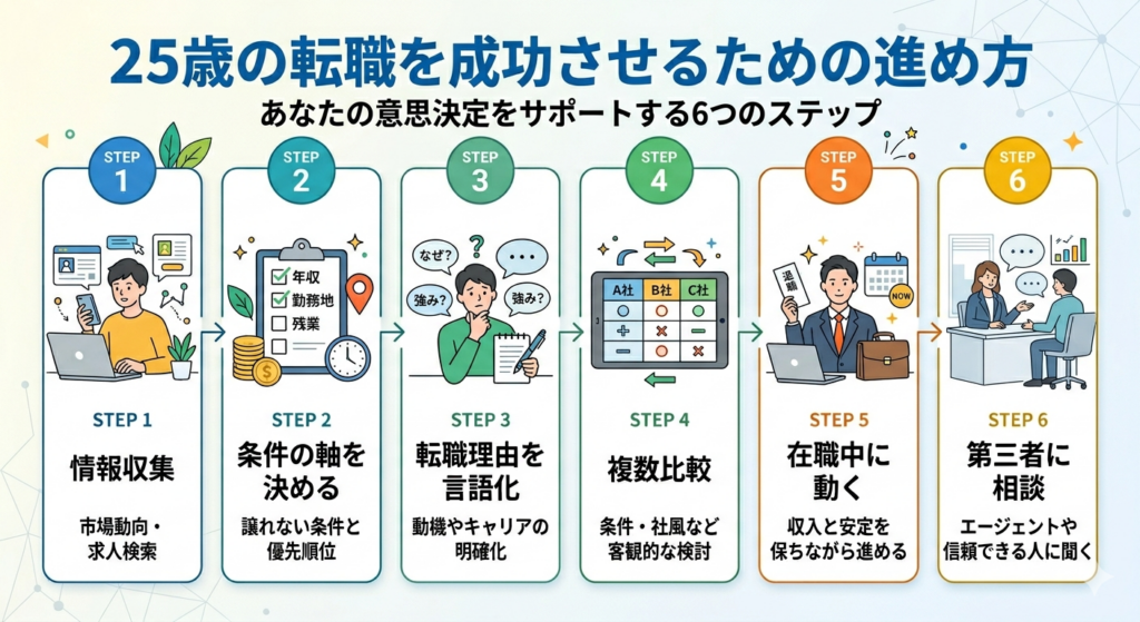 ２５歳　転職　進め方
